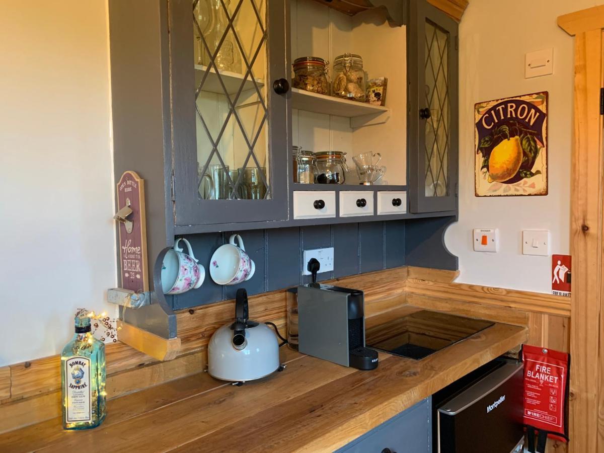 Sheepwash Shepherds Hut Bebside Exteriör bild