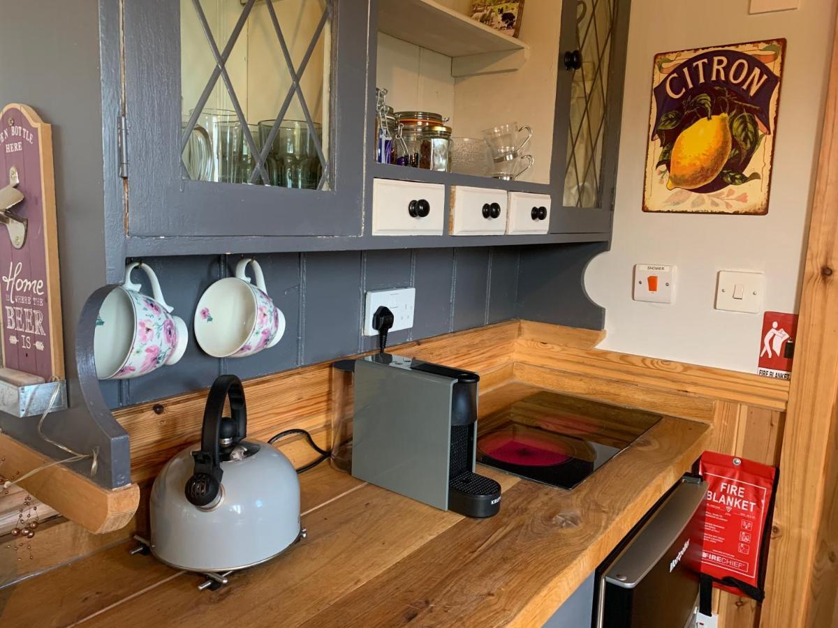 Sheepwash Shepherds Hut Bebside Exteriör bild