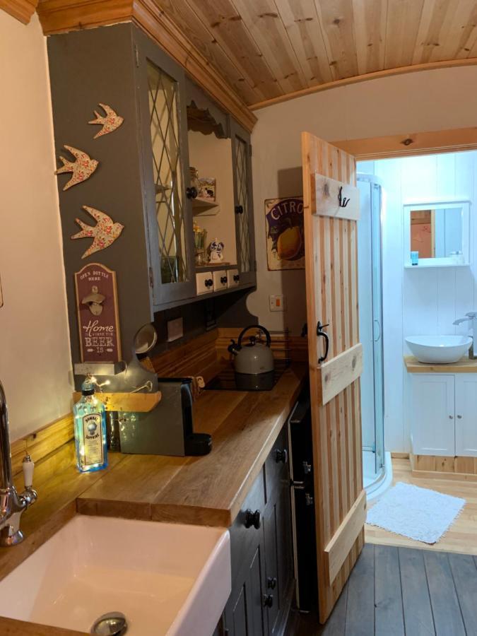 Sheepwash Shepherds Hut Bebside Exteriör bild