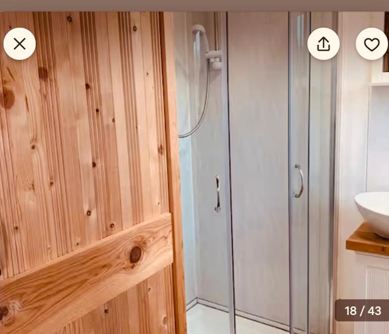 Sheepwash Shepherds Hut Bebside Exteriör bild
