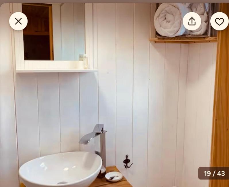 Sheepwash Shepherds Hut Bebside Exteriör bild